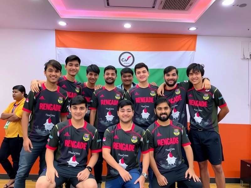 CSGO Indian Renegades Team Photo